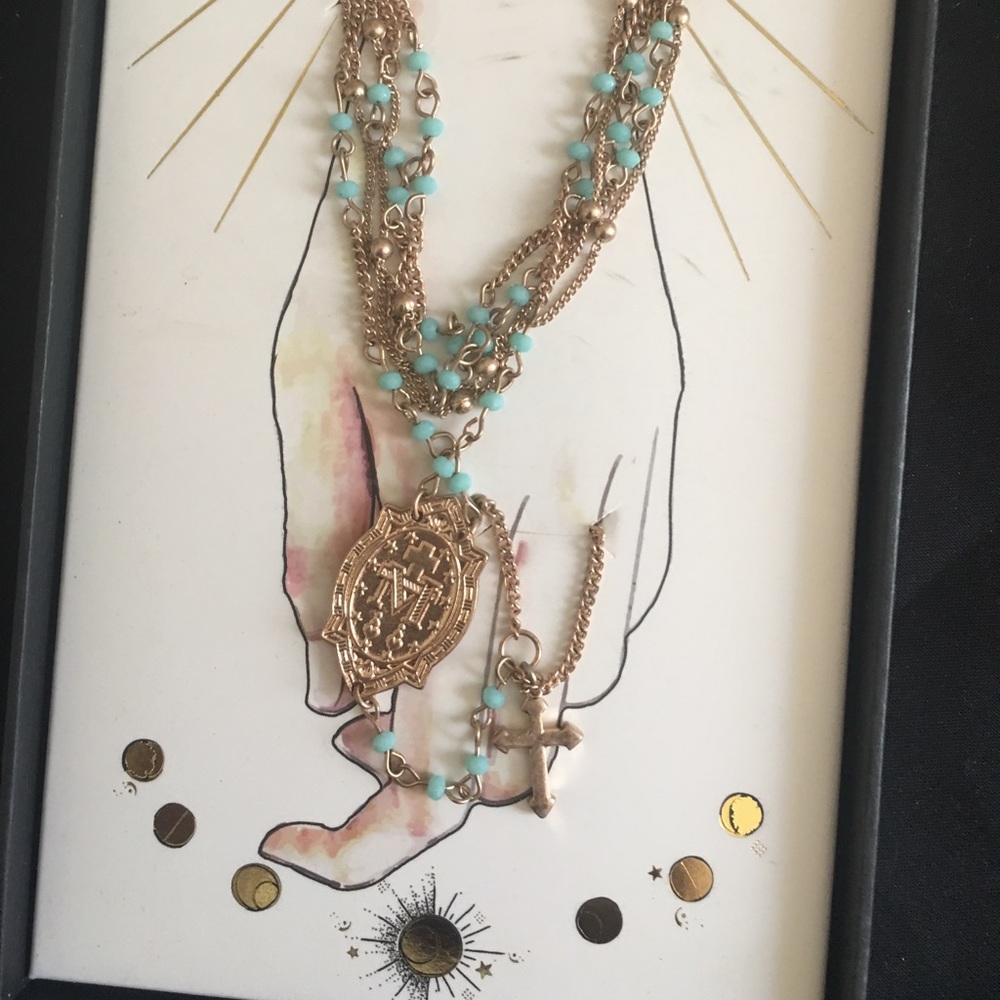 free people hand chain